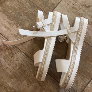 A New Day Women's Rianne Espadrill Sandals White
